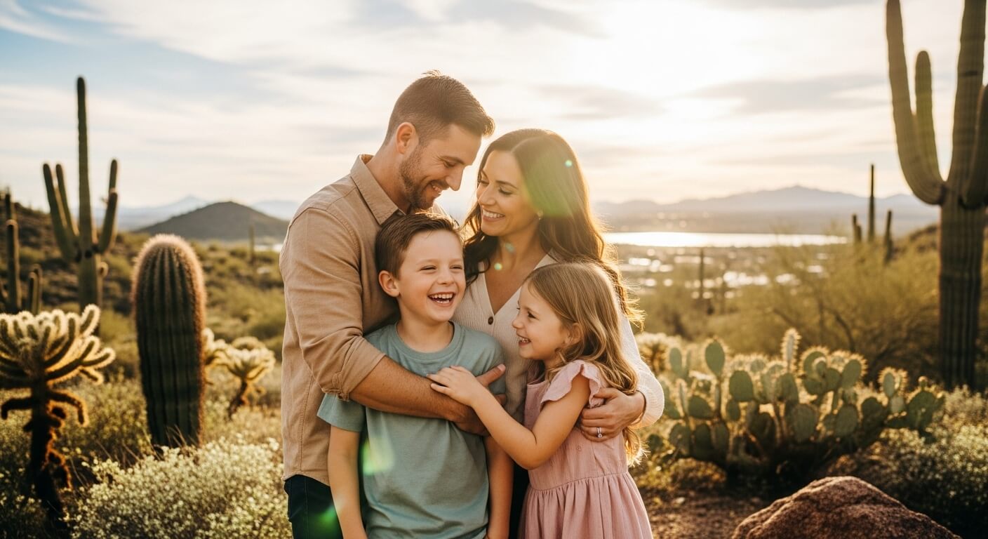 Desert Family Photo